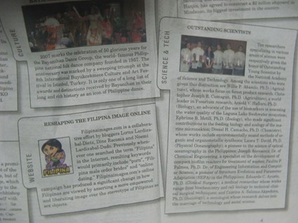 A photo of the Manila Bulletinâ€™s news entry - photo provided by Noemi Dado