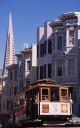 Cable Car in front of San Franciscoâ€™s Cable Car Museum (photo lifted from About.com)