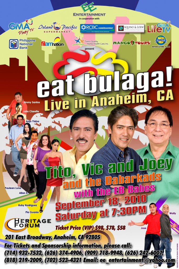 Eat Bulaga! Live in Anaheim, CA on Sept. 18, 2010