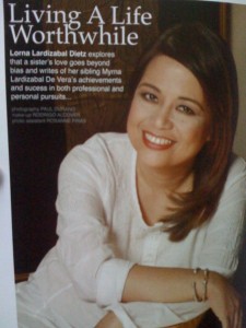 Myrna de Vera - article in Zee Lifestyle Magazine June 2010